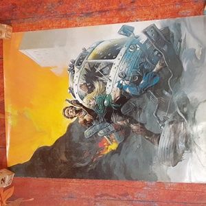 Clint Eastwood The Gauntlet movie original promo poster 20x28"